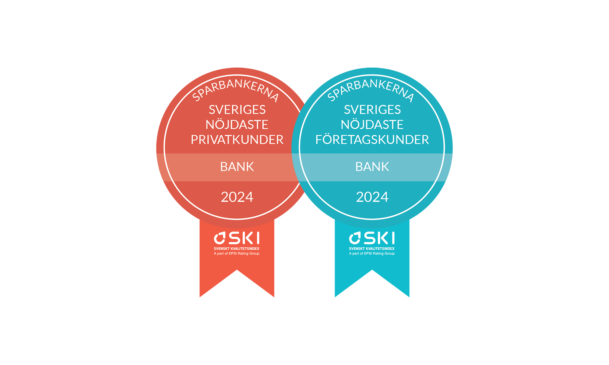 Customer survey medals for most satisfied customers